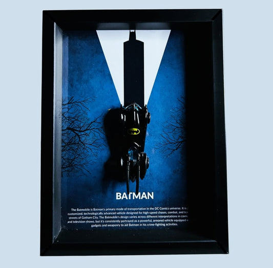 Bat-Man car A4 size frame limited edition [DROP: BMCF01 x BMCF02]